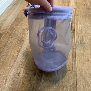Elegant Monat Lavender Sheer Cosmetic Bag